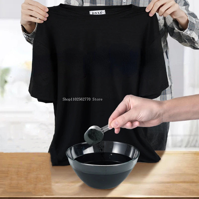 50g 블랙 패브릭 염료 의류 단장 한 착색제 코튼 린 - Home Textiles Store 리뷰 및 가격