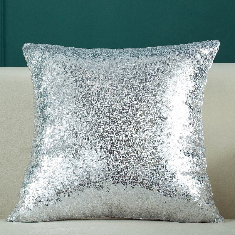 스팽글 단색 그라데이션 베개 커버 새해 크리스마스 소파 - Quality Home Textiles 리뷰 및 가격